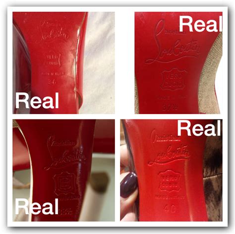 how to tell mens loubotin shoes fake|real louboutin shoes red bottoms.